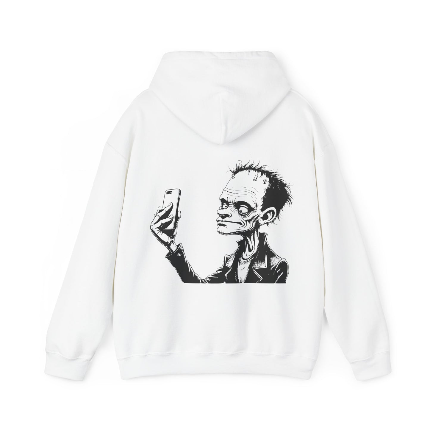 Elderly Halloween Frankenstein Hoodie