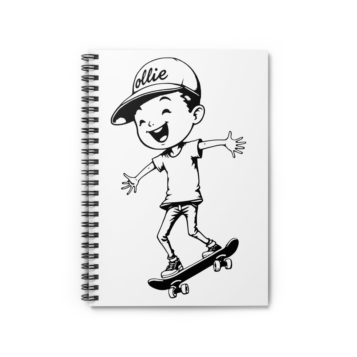 Ollie Spiral Notebook - Ruled Line