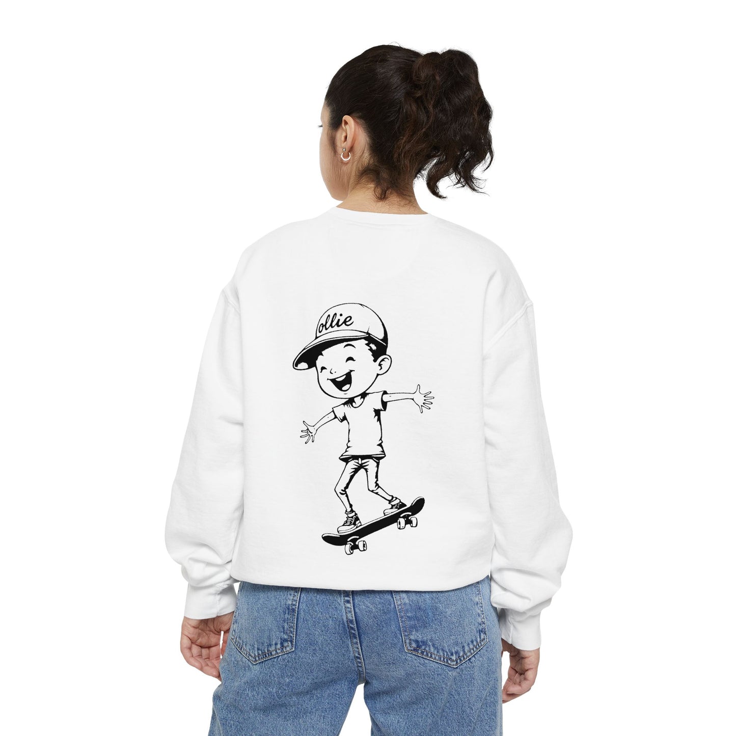 Ollie Unisex Garment-Dyed Sweatshirt