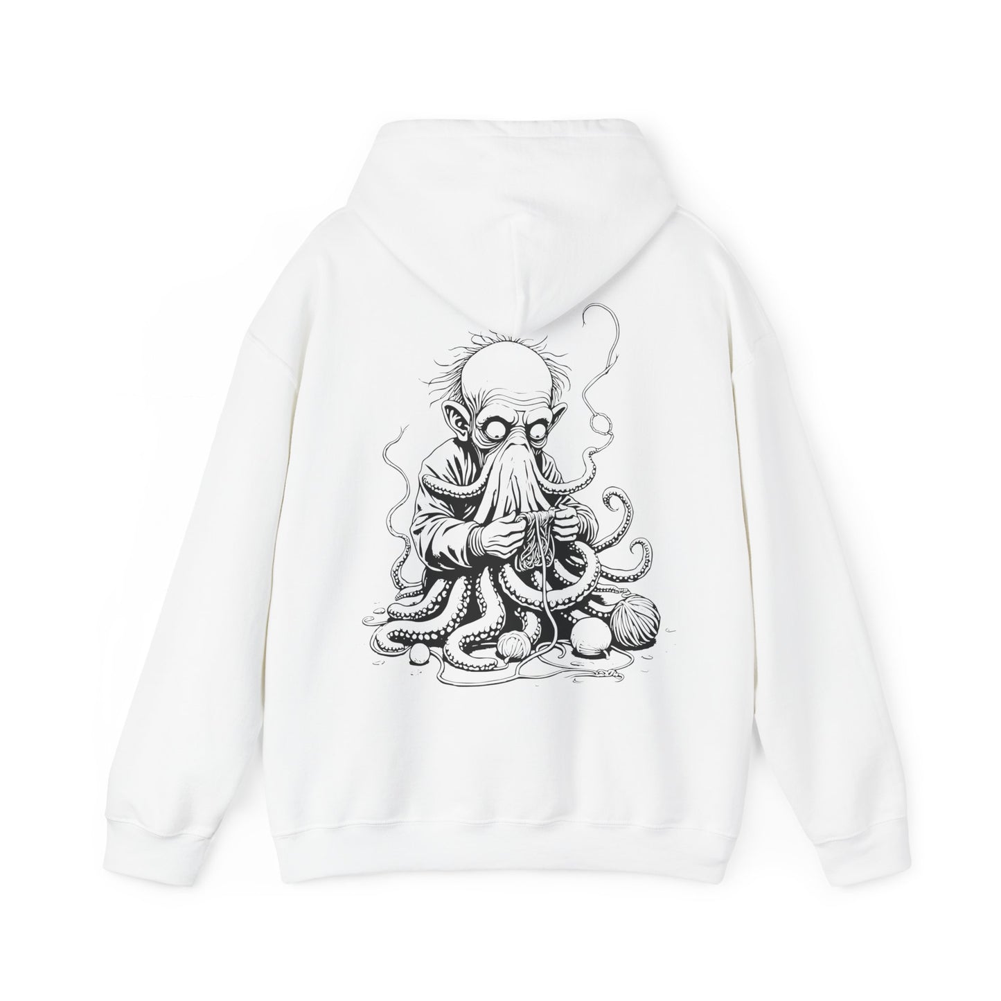 Elderly Halloween Kraken Hoodie