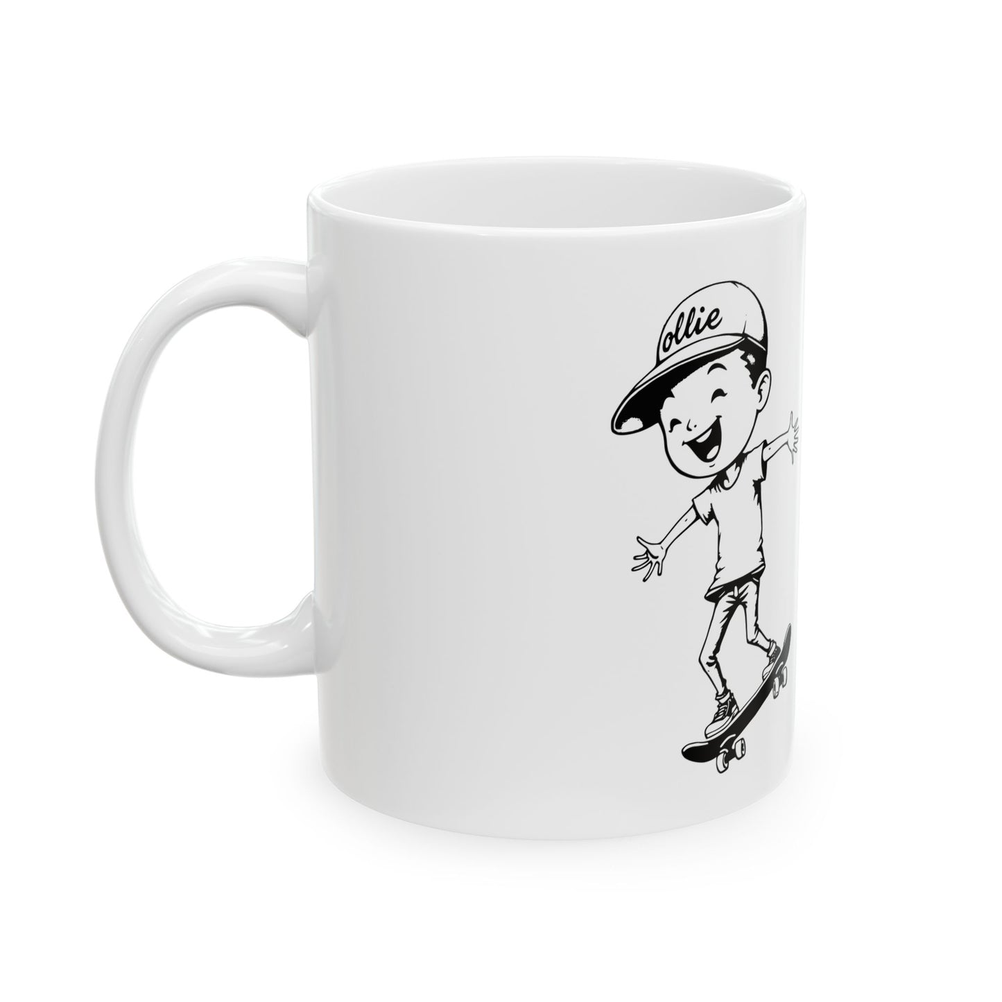 Ollie Ceramic Mug, (11oz, 15oz)