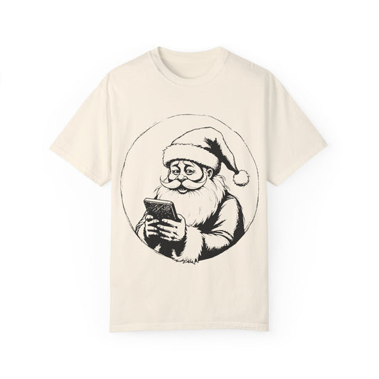 Christmas Unisex Garment-Dyed T-shirt