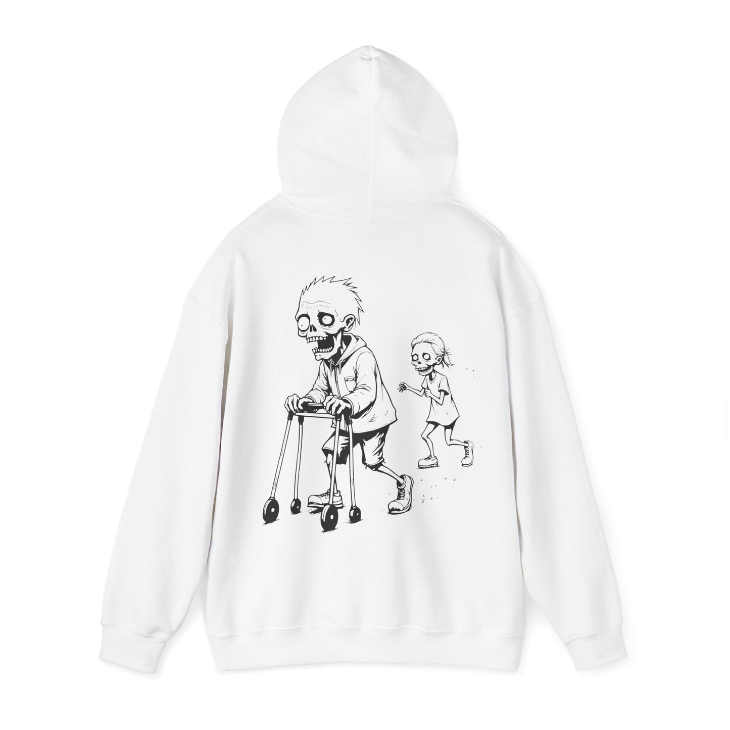 Elderly Halloween Zombie Hoodie