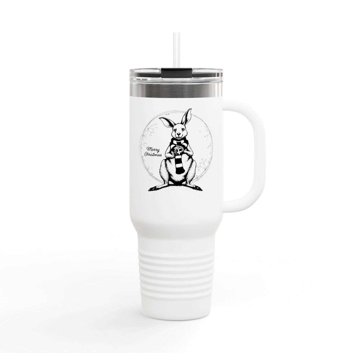 Christmas Kangaroo Travel Mug