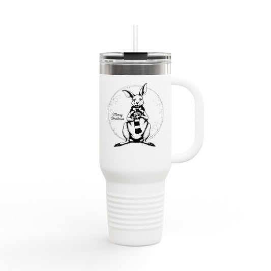 Christmas Kangaroo Travel Mug