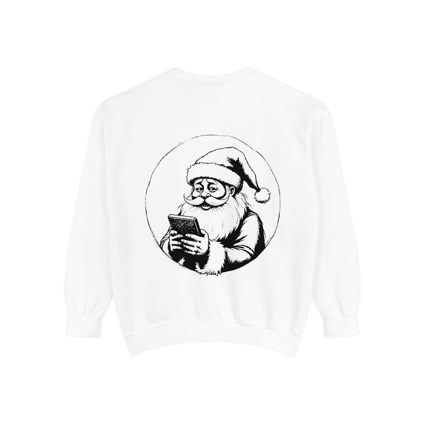 Christmas Unisex Garment-Dyed Sweatshirt