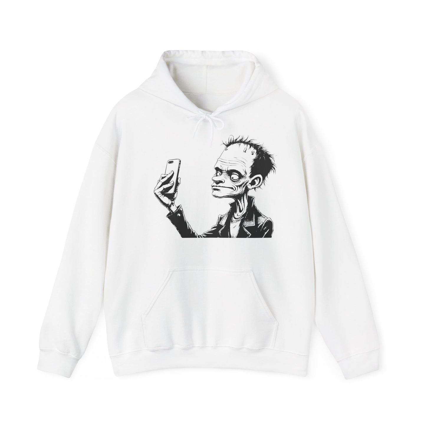 Elderly Halloween Frankenstein Hoodie