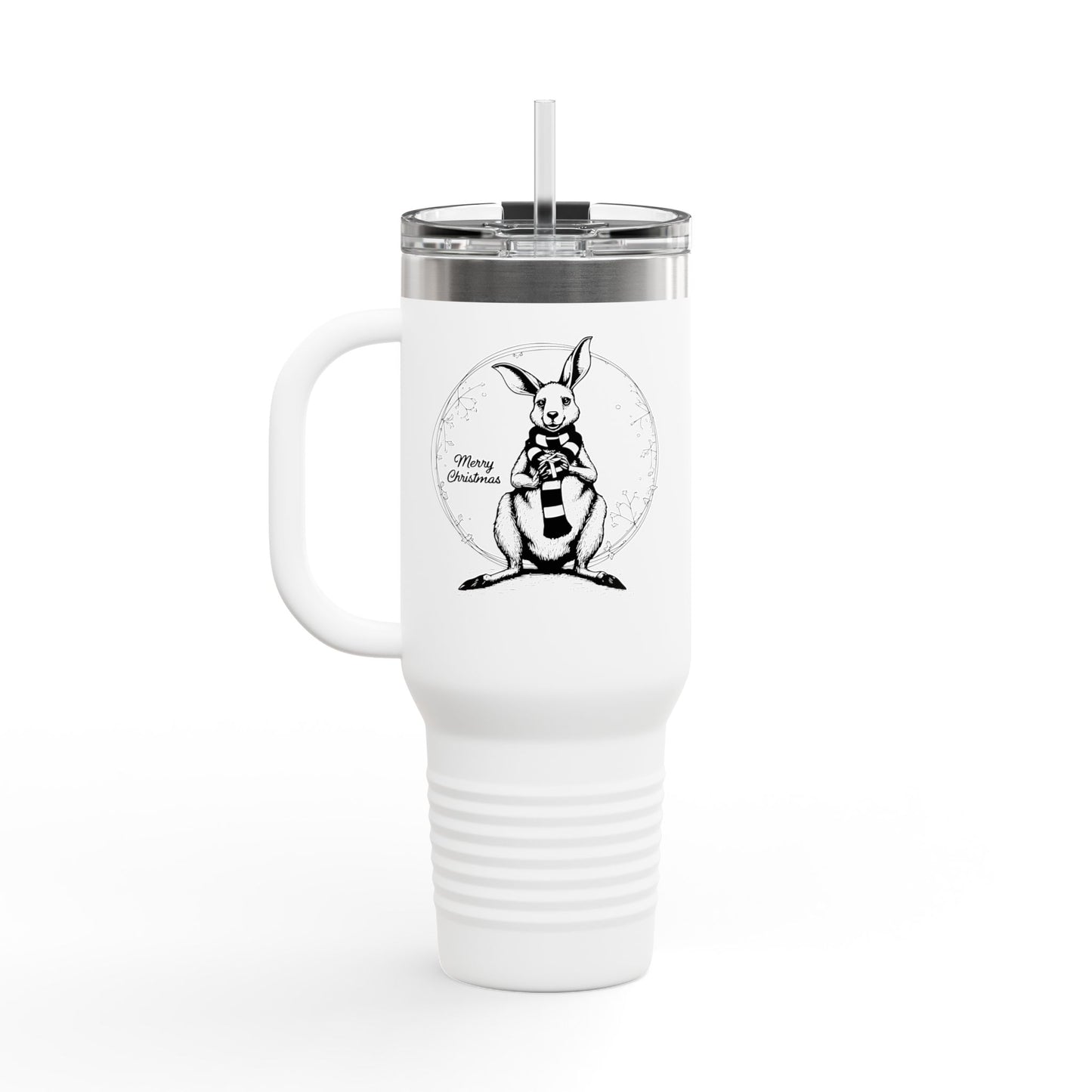 Christmas Kangaroo Travel Mug