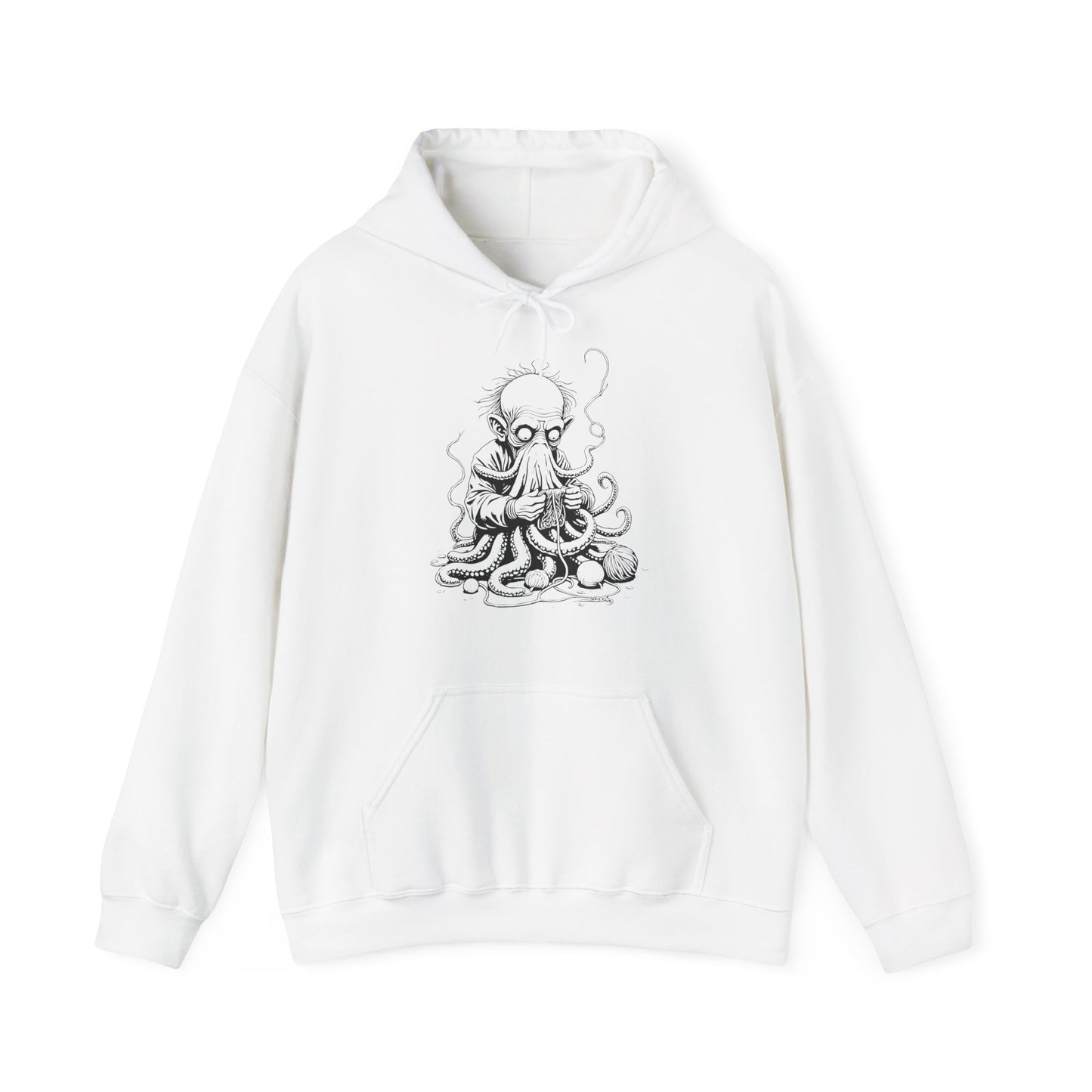 Elderly Halloween Kraken Hoodie