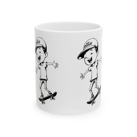 Ollie Ceramic Mug, (11oz, 15oz)