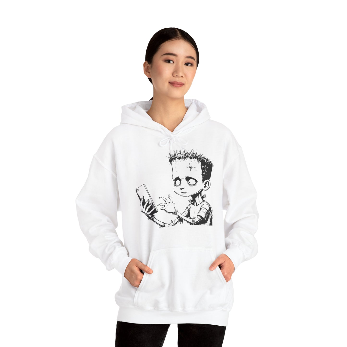 Teenager Halloween Frankenstein Hoodie