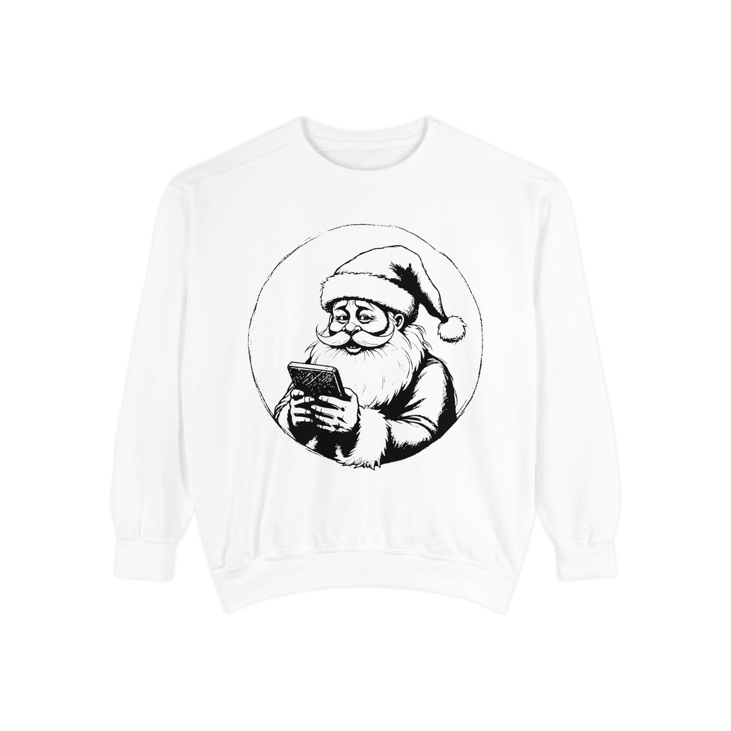 Christmas Unisex Garment-Dyed Sweatshirt