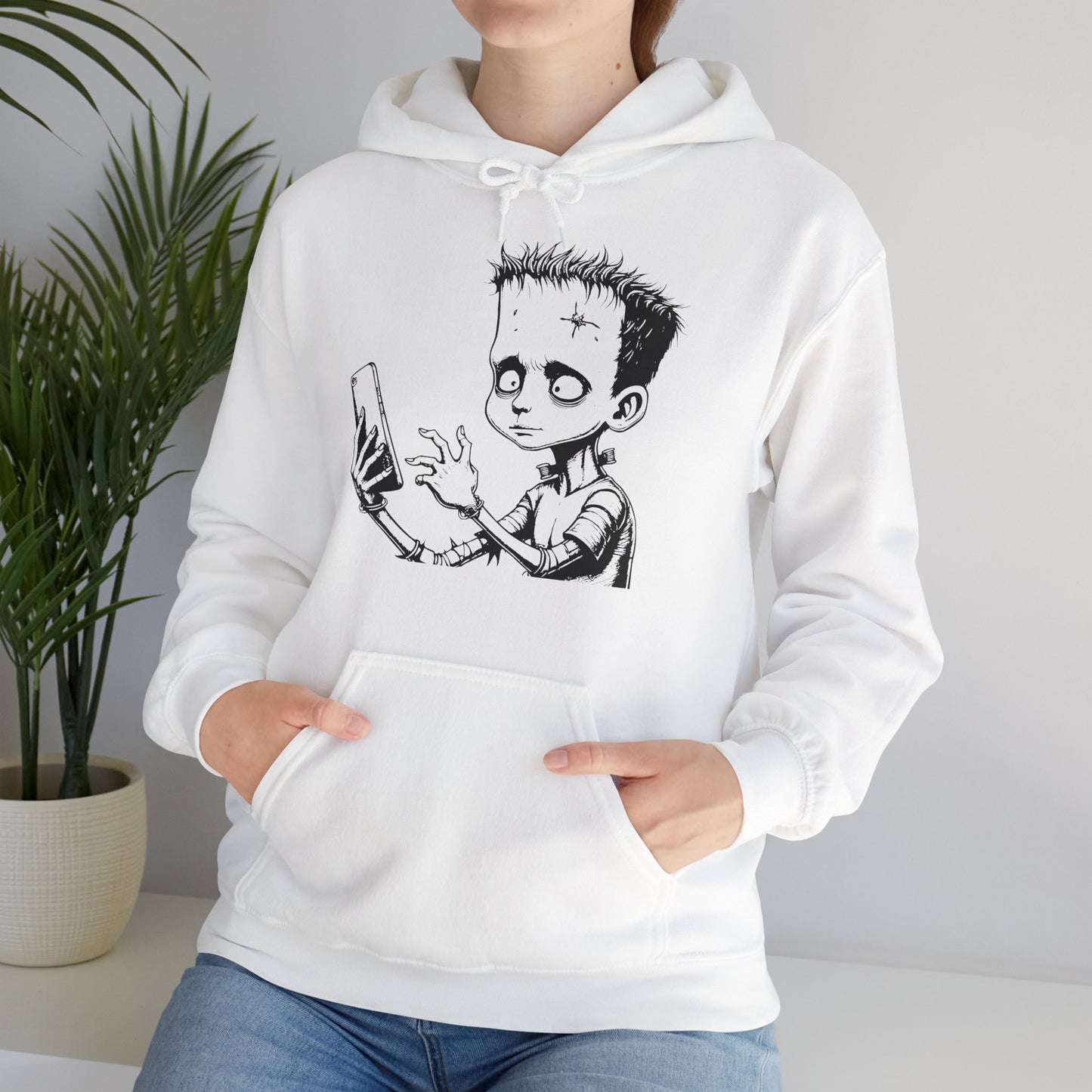 Teenager Halloween Frankenstein Hoodie