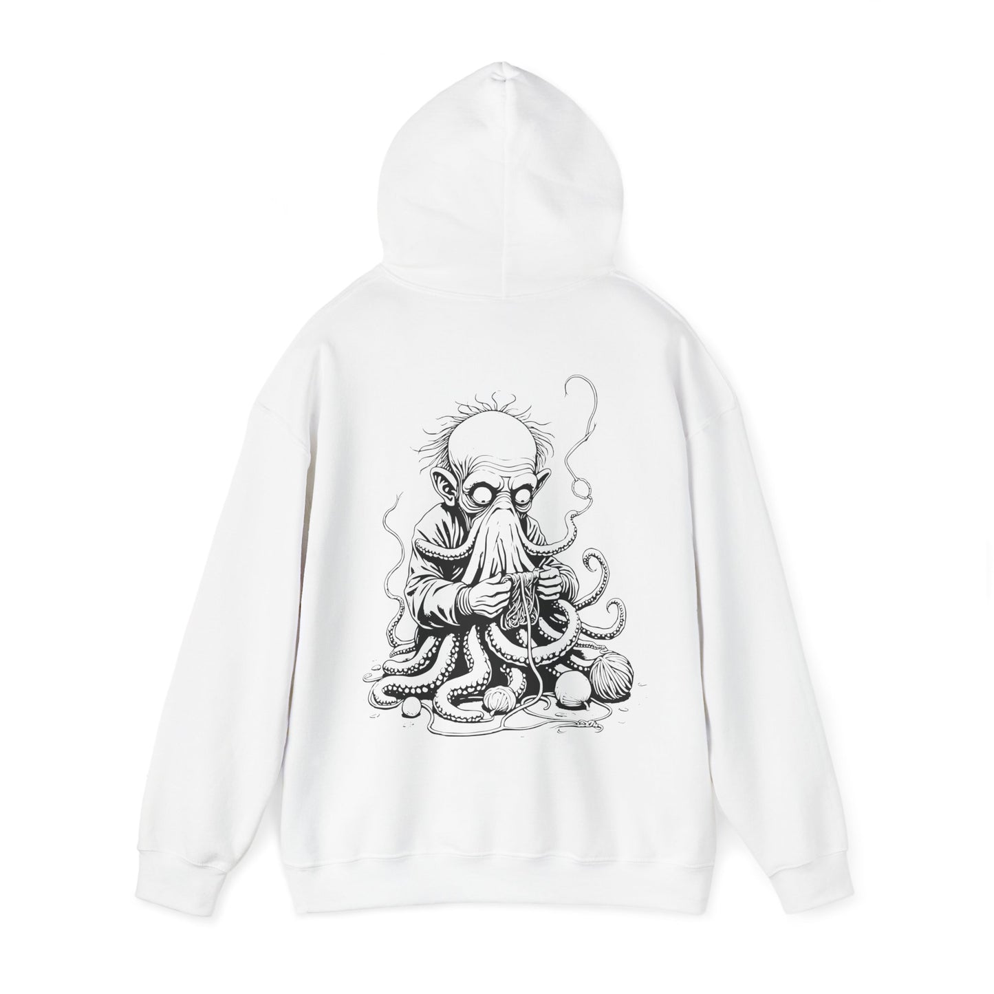 Elderly Halloween Kraken Hoodie