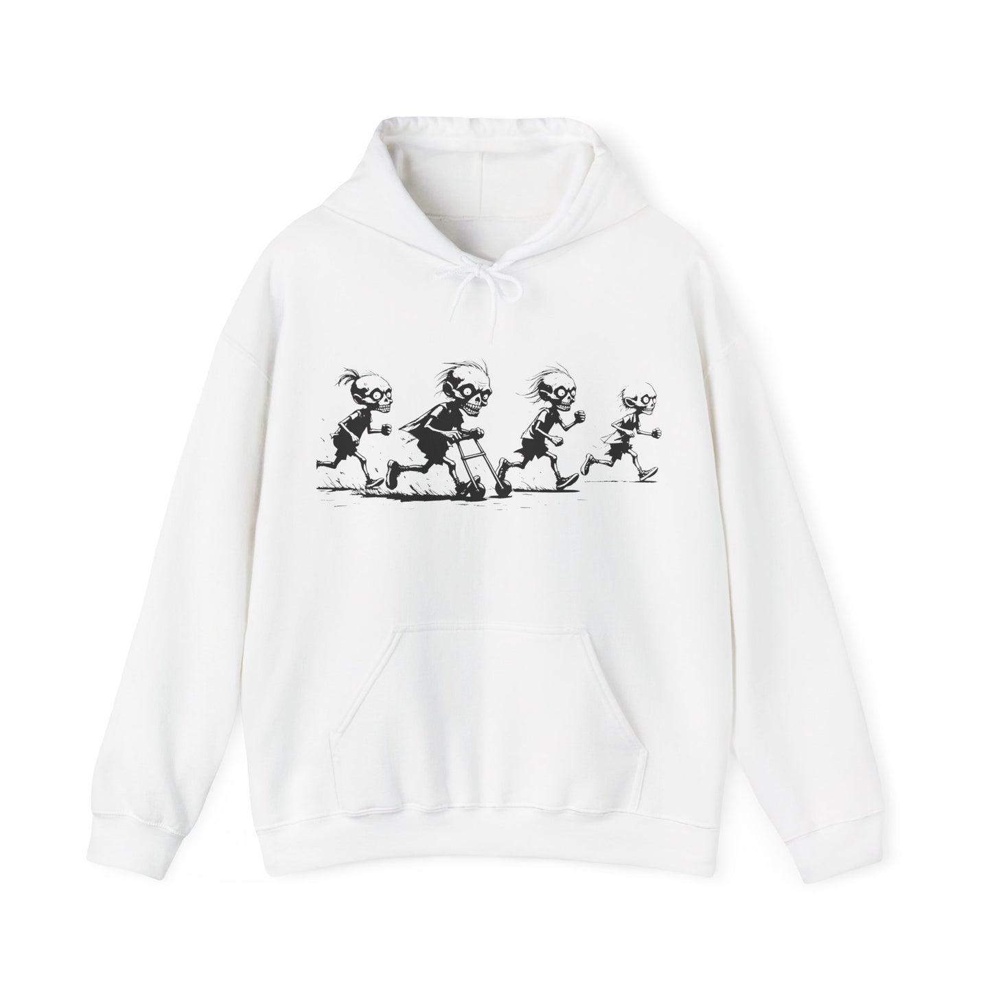 Zombie Race Halloween Hoodie